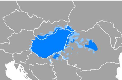 Hungarian-speaing areas